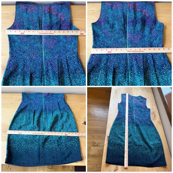 NANETTE LEPORE DRESS 100% SILK SHEATH LINED SUMMER PARTY POCKETS WEDDING GUEST 6 - Picture 10 of 10